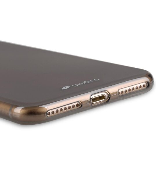 Melkco Poly Jacket TPU Case for Apple iphone 7 Plus - Transparent Black