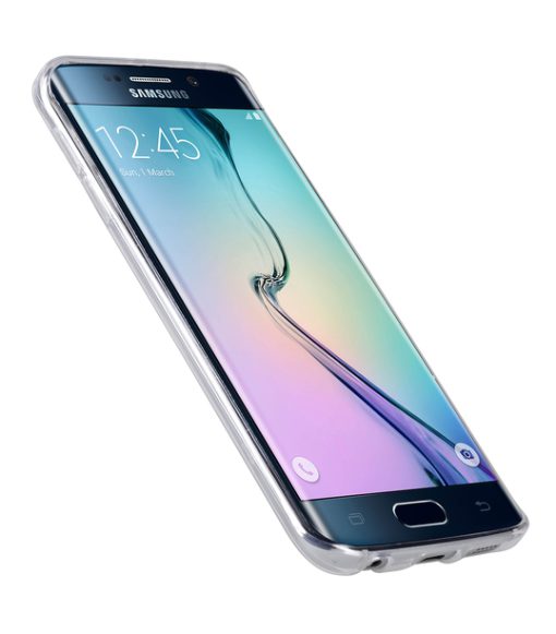 Melkco Superlim TPU Cases for Samsung Galaxy S6 Edge - Transparent