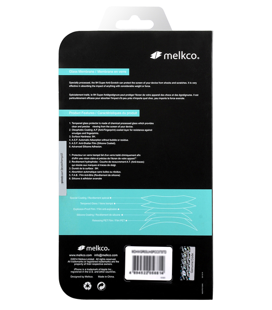 Melkco 9H Tempered Glass Screen Protector for Huawei P9 Plus (Transparent)