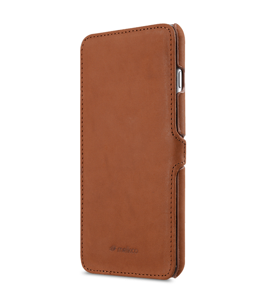 Melkco Premium Leather Case for Apple iPhone 7 / 8 Plus (5.5") - Booka Stand Type (Classic Vintage Brown)