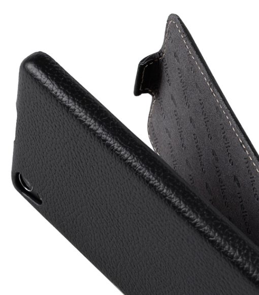 Melkco Premium Leather Case for Sony Xperia XA - Jacka Type (Black LC)