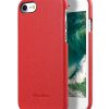 Melkco Mini PU Leather Snap Cover for Apple iPhone 7 / 8 (4.7")- (Red LC)