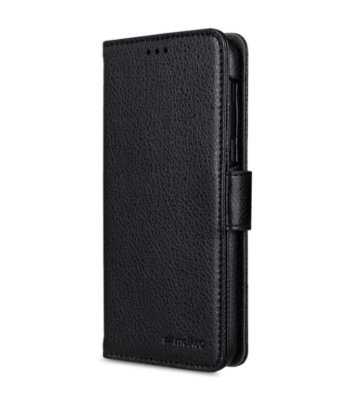 Melkco Lai Chee Pattern PU Leather Wallet Book Type Case for Samsung Galaxy A5 (2017) - ( Black LC )