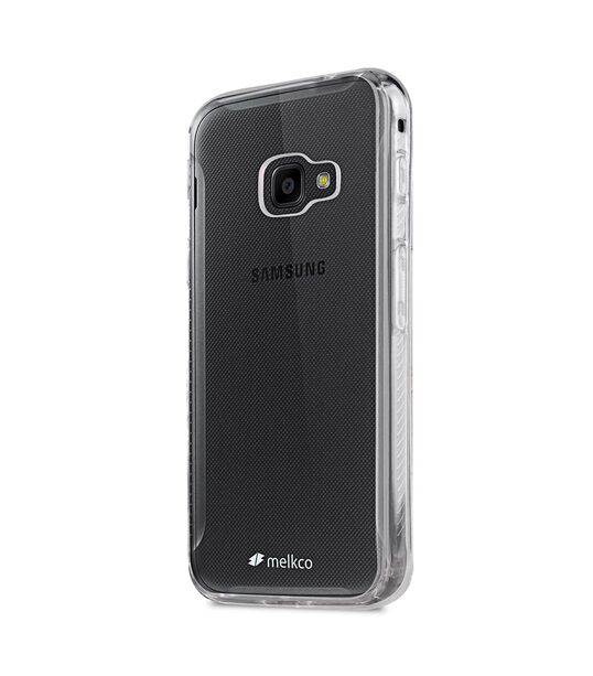 Melkco PolyUltima TPU/PC Soft Jacket Case for Samsung Galaxy Xcover 4 - (Transparent)