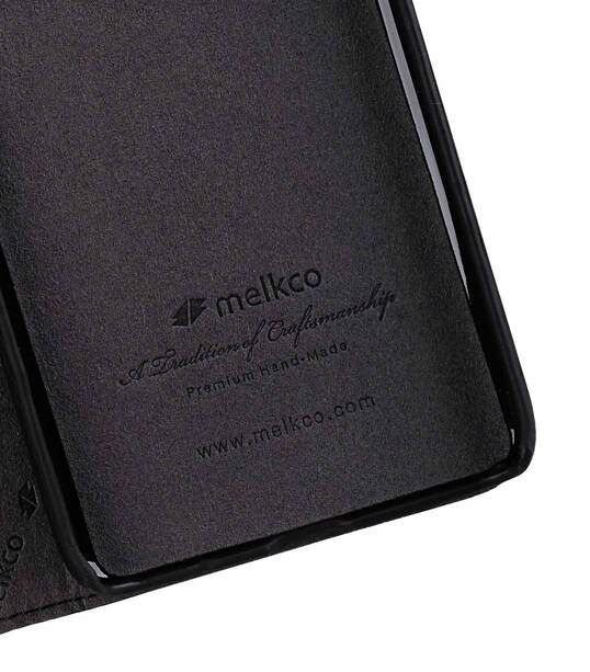 Melkco Premium Leather e Case for Samsung Galaxy S9 Plus - Wallet Book Type (Black LC)